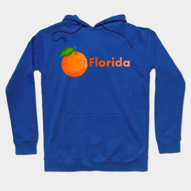 Florida Orange Hoodie by Obstinate and Literate